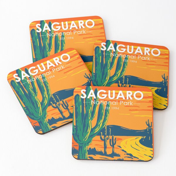 Item preview, Saguaro National Park Arizona Vintage designed and sold by KrisSidDesigns.