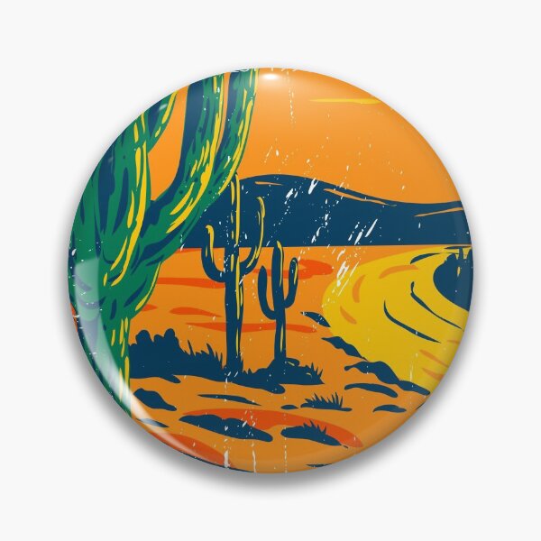 Item preview, Saguaro National Park Arizona Vintage designed and sold by KrisSidDesigns.