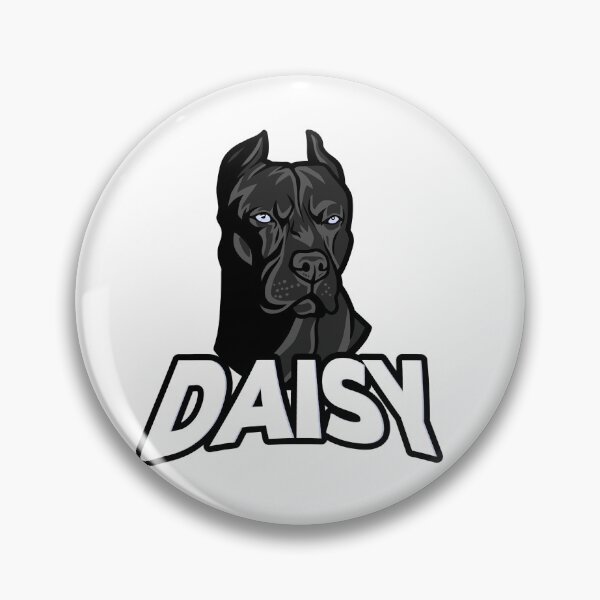 Item preview, Black / Blue Pitbull Puppy Dog Named Daisy designed and sold by podvos83.