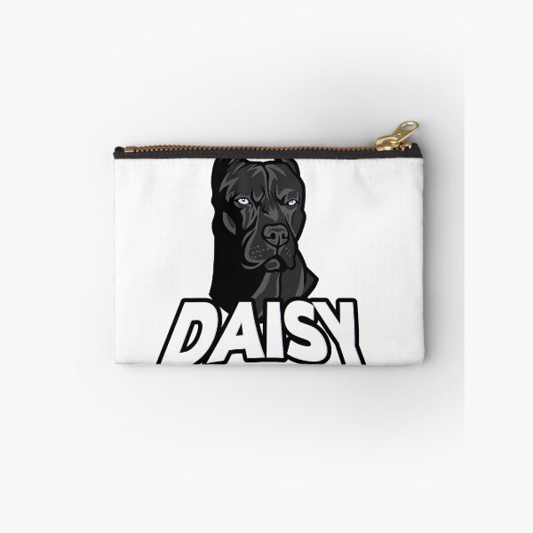 Item preview, Black / Blue Pitbull Puppy Dog Named Daisy designed and sold by podvos83.