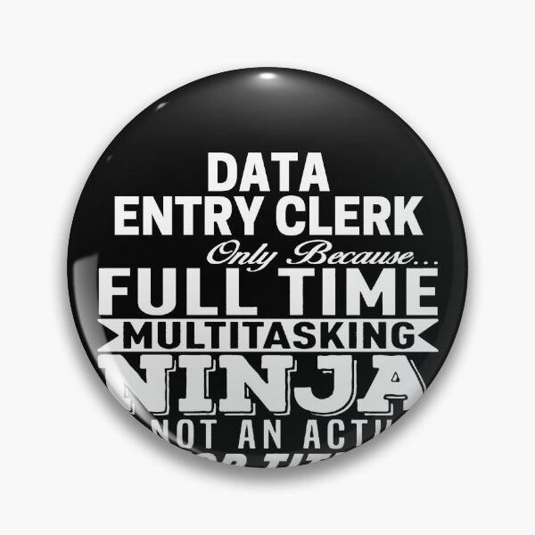 Item preview, Data entry clerk designed and sold by clickmostro.