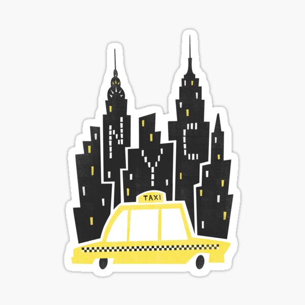 Artikel-Vorschau von NYC Taxi, designt und verkauft von tonyneal.