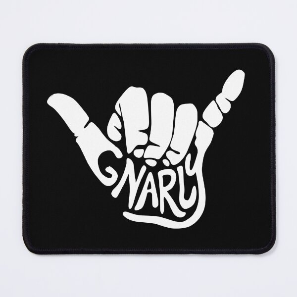 Item preview, (White) Gnarly Shaka Hang Loose  designed and sold by acatalepsys.