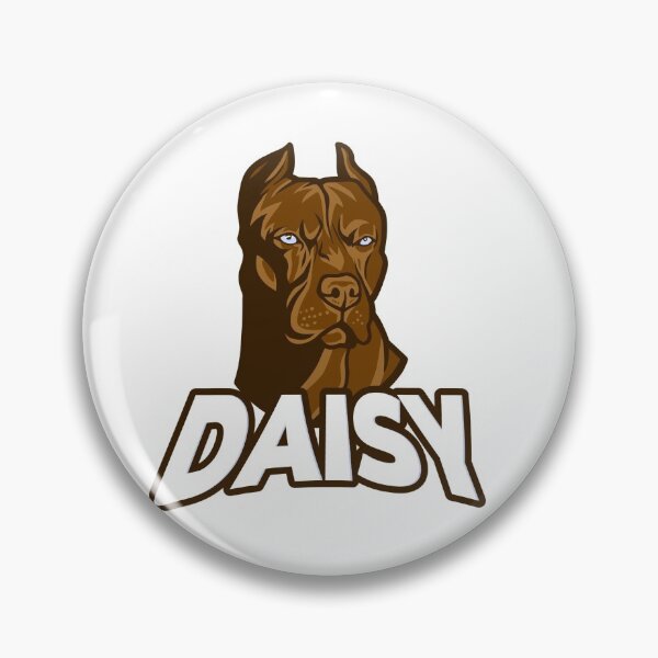 Item preview, Brown Pitbull Puppy Dog Named Daisy designed and sold by podvos83.