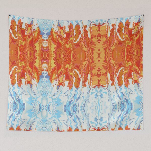 Item preview, Rorschach flames designed and sold by Amanda Ozga.