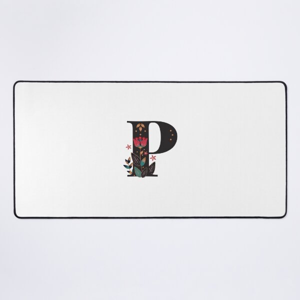 Item preview, P - Floral Initial Letter designed and sold by karspaul.