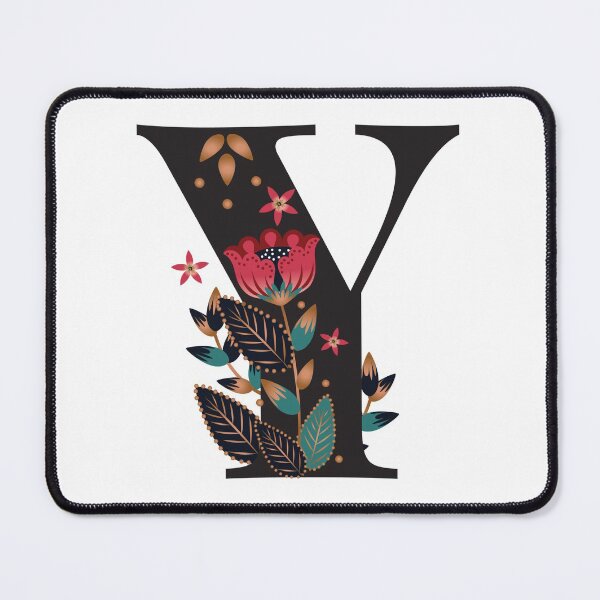 Item preview, Y - Floral Initial Letter designed and sold by karspaul.