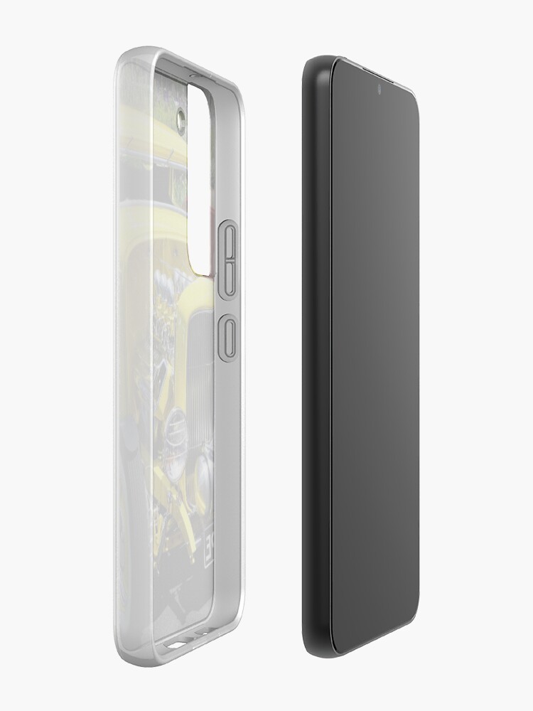 Alternate view of Yellow `32 Coupe Samsung Galaxy Phone Case