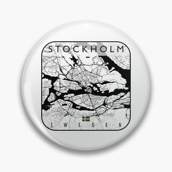 Item preview, STOCKHOLM MAP SWEDEN designed and sold by hatimelhag.