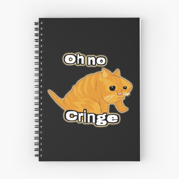 Item preview, Oh no Cringe Cat meme designed and sold by Rzera-.