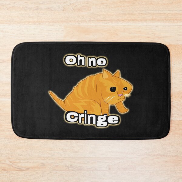 Item preview, Oh no Cringe Cat meme designed and sold by Rzera-.