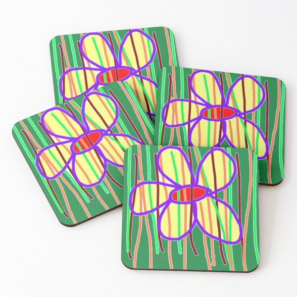 Item preview, Flower Yellow Blossom Flower Blossom Stripes Spring Love Passion designed and sold by G-M-Designs.