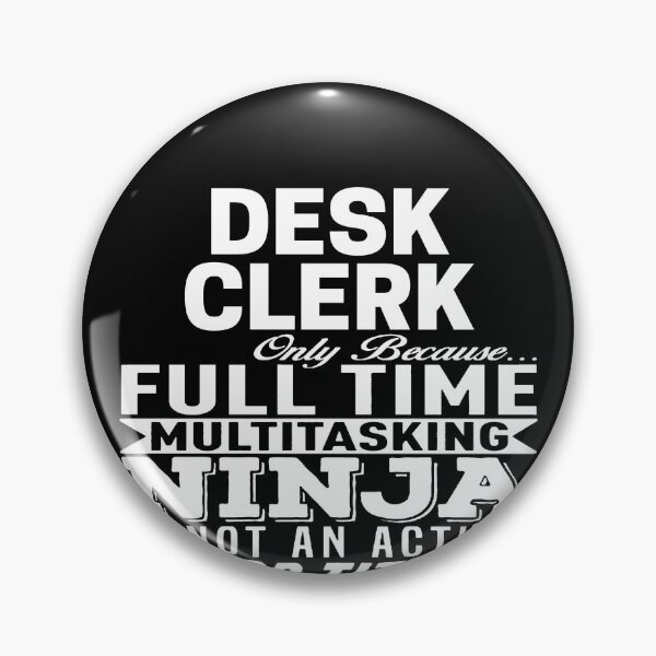 Item preview, Desk clerk designed and sold by clickmostro.