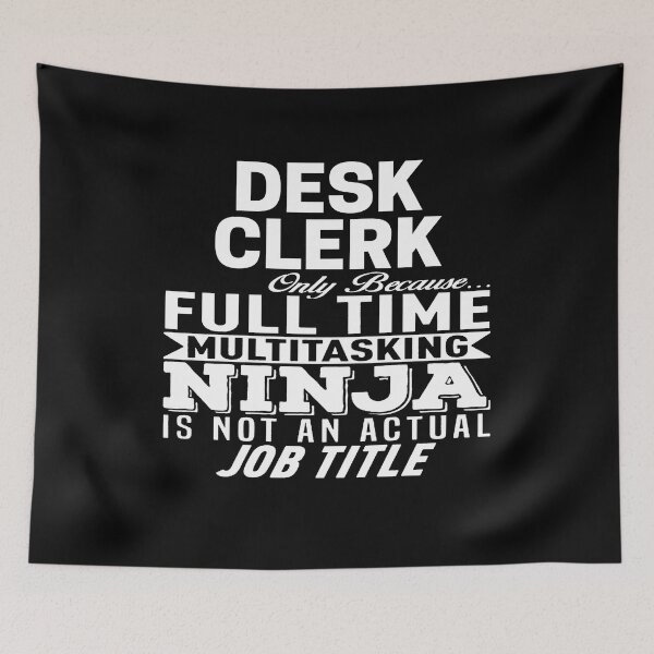 Item preview, Desk clerk designed and sold by clickmostro.