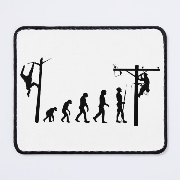 Item preview, the evolution of the electrician (black) designed and sold by acatalepsys.