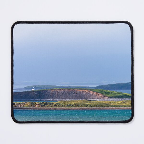 Item preview, Atlantic ocean with islands, mountain view from Croagh Patrick, nicknamed the Reek in County Mayo after Mweelrea and Nephin, Ireland designed and sold by AlbertMi.