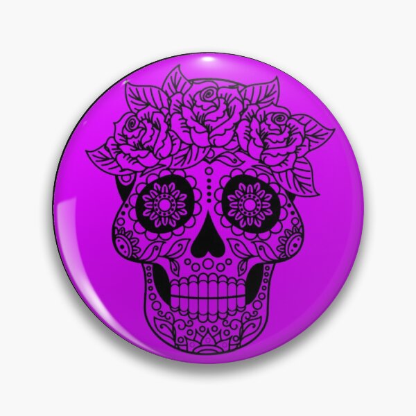 Item preview, DAY OF THE DEAD SKULL designed and sold by madscArt.