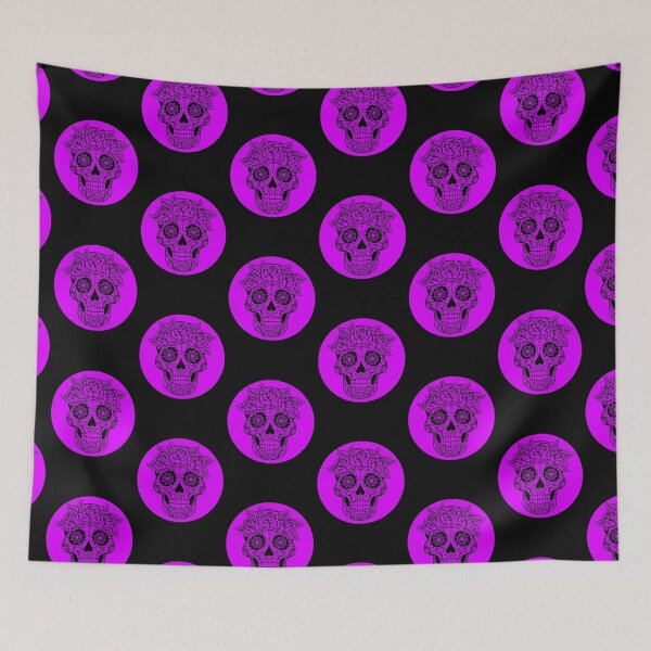 Item preview, DAY OF THE DEAD SKULL designed and sold by madscArt.