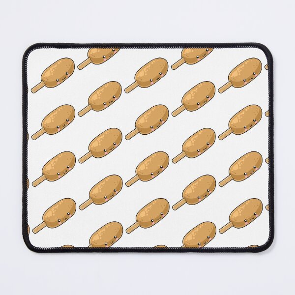 Item preview, Corndog Junk Food Kawaii designed and sold by karspaul.