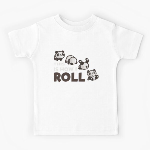 Vista previa del artículo con la obra «Lindo osito panda, así es como ruedo divertido, regalo de amante de panda para hombres, mujeres, niños», diseñado y vendido por CapitalDesignss.