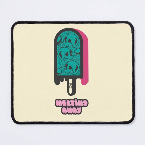 Item preview, fresh and colorful ice cream and skull designed and sold by Half Mess.