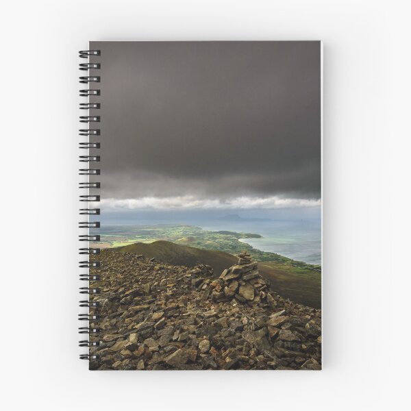 Item preview, Scenery from top of the mountain Croagh Patrick, nicknamed the Reek in County Mayo after Mweelrea and Nephin, Ireland designed and sold by AlbertMi.