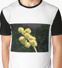 Natural green branch with spikes Graphic T-Shirt