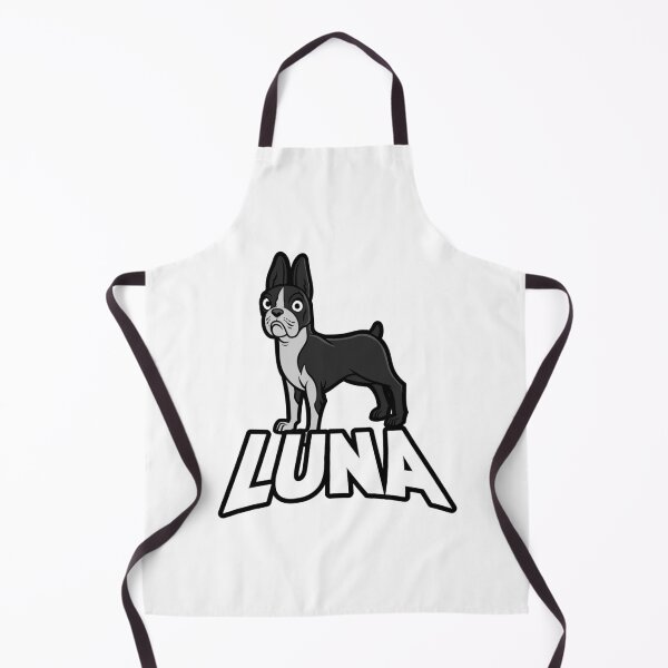 Item preview, Black / White French Bulldog Puppy Dog Named Luna designed and sold by podvos83.