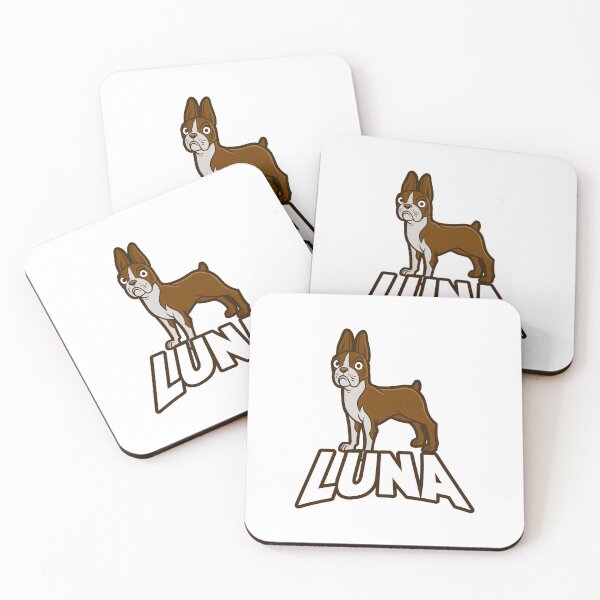 Item preview, Brown / White French Bulldog Puppy Dog Named Luna designed and sold by podvos83.