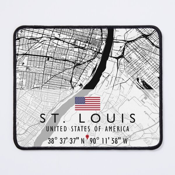 Item preview, ST. LOUIS MAP USA designed and sold by hatimelhag.