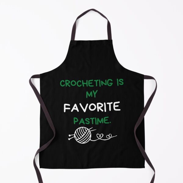 Item preview, Crocheting is my favorite pastime designed and sold by yudoodliez.