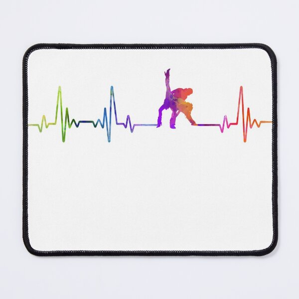 Item preview, BACHATA heartbeat watercolor designed and sold by loves789.