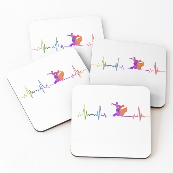Item preview, BALLROOM DANCE heartbeat  watercolor designed and sold by loves789.