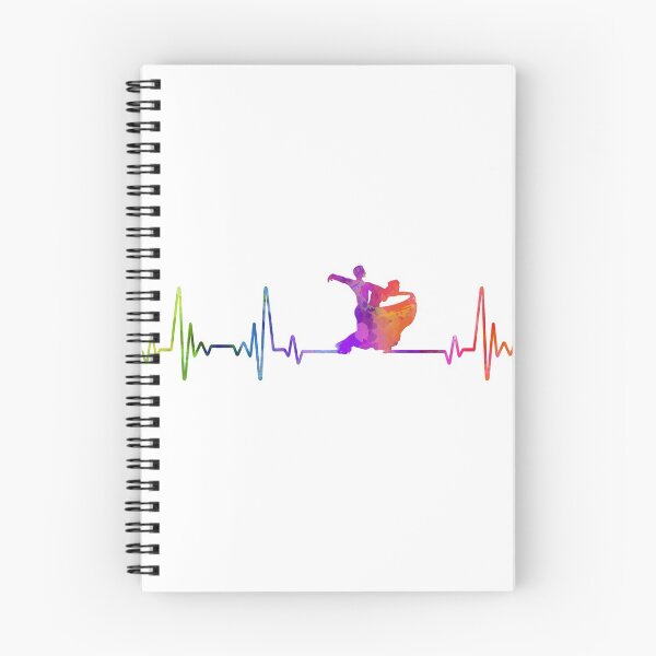 Item preview, BALLROOM DANCE heartbeat  watercolor designed and sold by loves789.