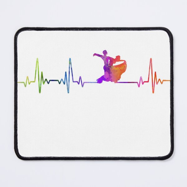 Item preview, BALLROOM DANCE heartbeat  watercolor designed and sold by loves789.