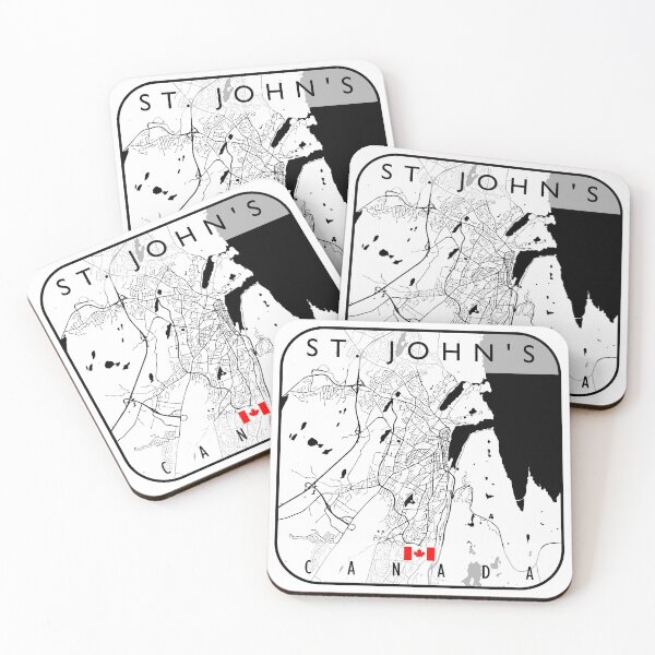 Item preview, ST. JOHNS MAP CANADA designed and sold by hatimelhag.