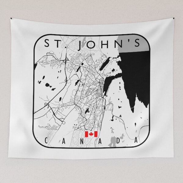 Item preview, ST. JOHNS MAP CANADA designed and sold by hatimelhag.