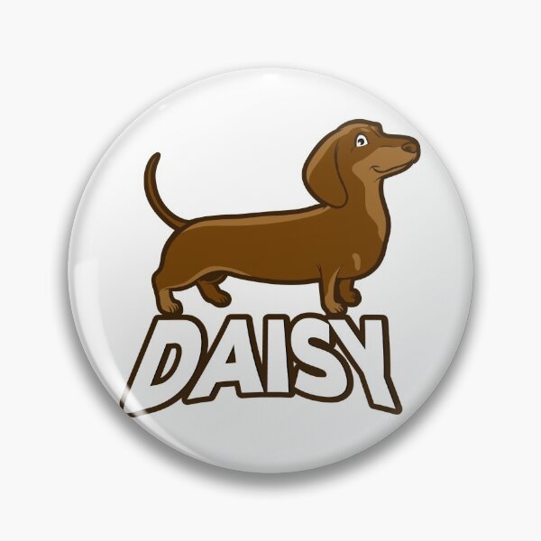 Item preview, Brown Dachshund Puppy Dog Named Daisy designed and sold by podvos83.