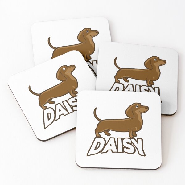 Item preview, Brown Dachshund Puppy Dog Named Daisy designed and sold by podvos83.