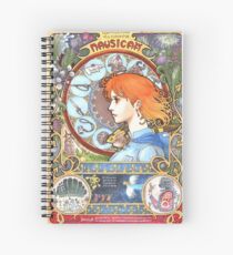 Nausicaa of the valley Spiral Notebook