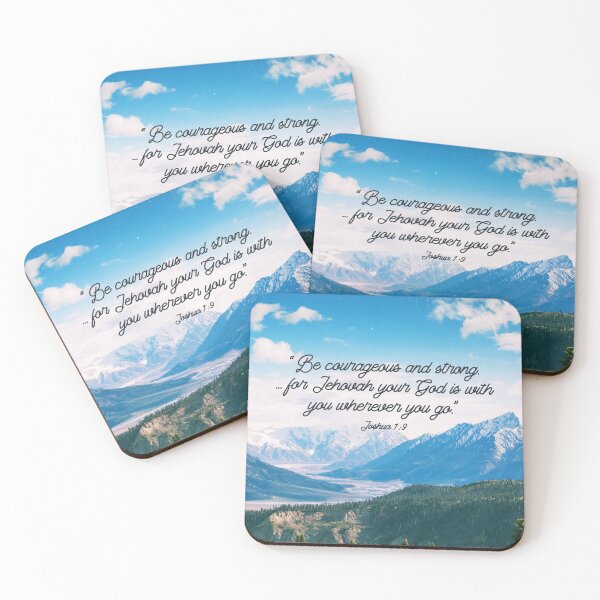 Item preview, JOSHUA 1:9 designed and sold by Paper Bee Gift Shop.