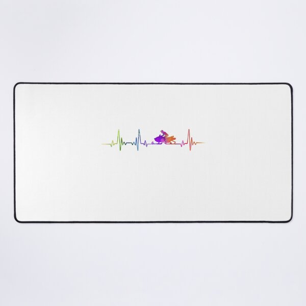 Item preview, Snowmobile heartbeat watercolor designed and sold by loves789.