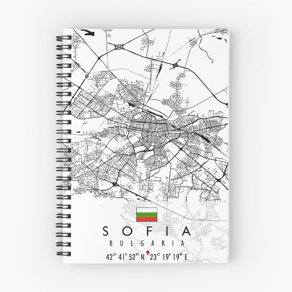 Item preview, SOFIA MAP BULGARIA designed and sold by hatimelhag.