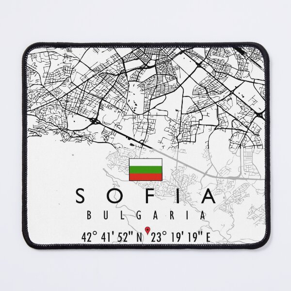 Item preview, SOFIA MAP BULGARIA designed and sold by hatimelhag.
