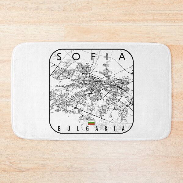 Item preview, SOFIA MAP BULGARIA designed and sold by hatimelhag.
