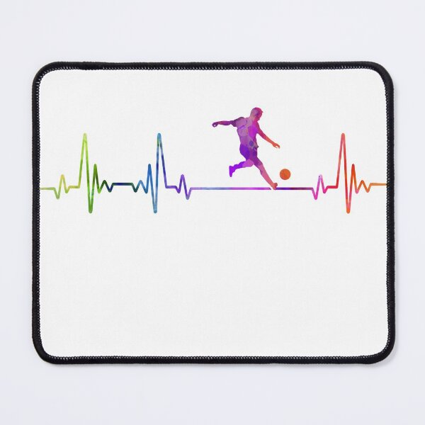 Item preview, SOCCER heartbeat watercolor designed and sold by loves789.