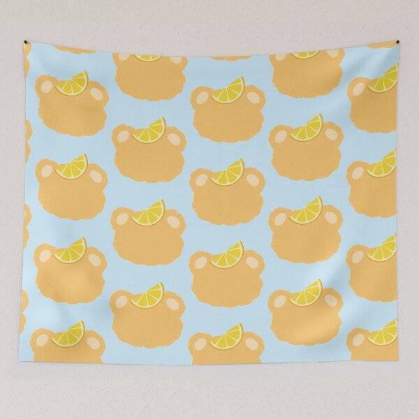 Item preview, Cute Cartoon Bear With Orange designed and sold by ViolettLight.