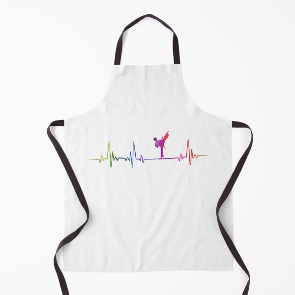 Item preview, Taekwondo heartbeat watercolor designed and sold by loves789.
