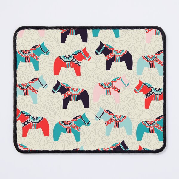 Item preview, Cute Dala Horses Print designed and sold by kapotka.