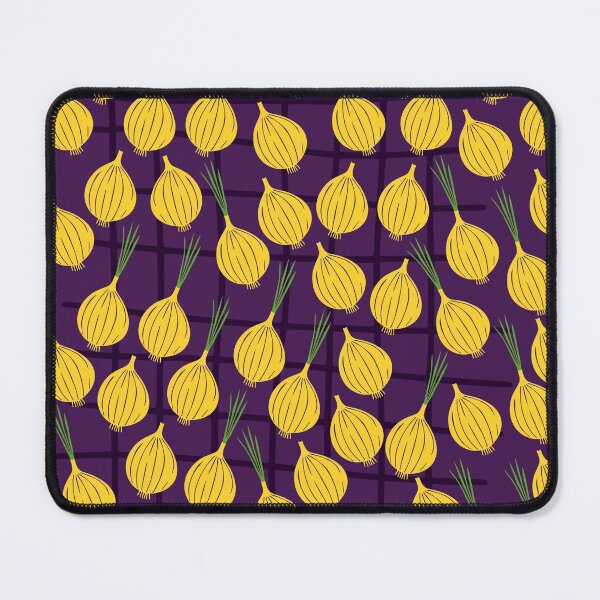 Item preview, Cute Onions Pattern on Purple Background designed and sold by kapotka.